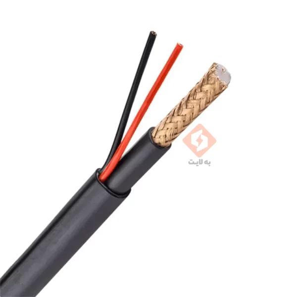 کابل RG59 تک کابل کرمان ترکیبی تمام مس-1