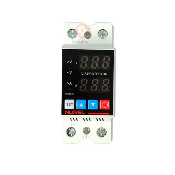 محافظ ولتاژ تابلویی دیجیتال تکفاز روژ-2